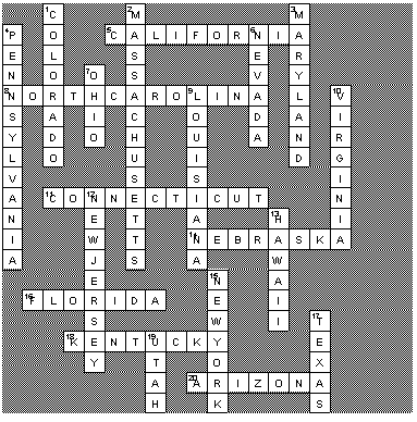 Crossword Puzzle Answers